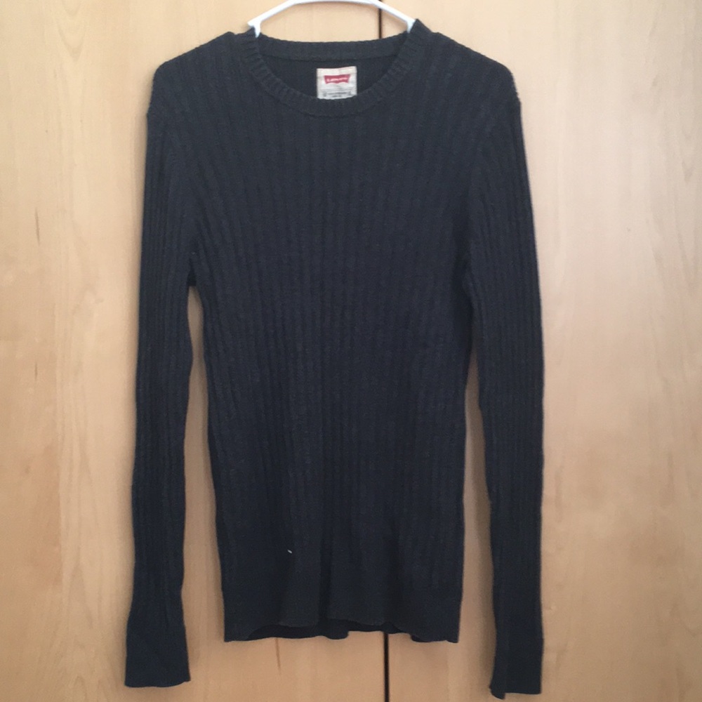 Levi's Crew Neck Cotton ribbed L/S Sweater
